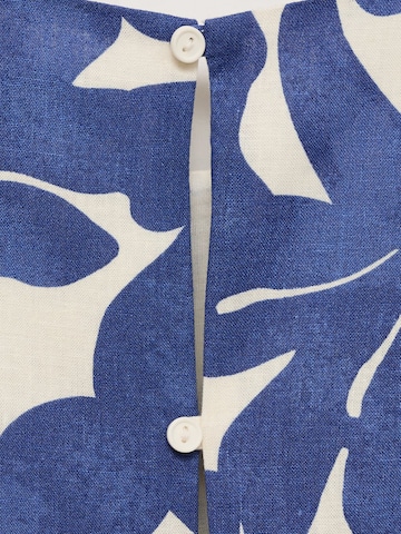 MANGO Blouse 'JAMIE' in Blauw