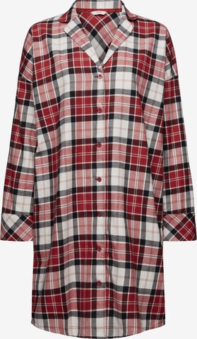 ESPRIT Pyjama-Shirt in Rot: predná strana