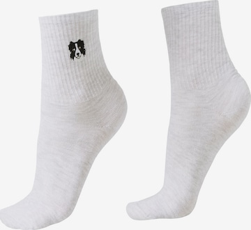 CALZEDONIA Socks 'Dog' in Grey: front