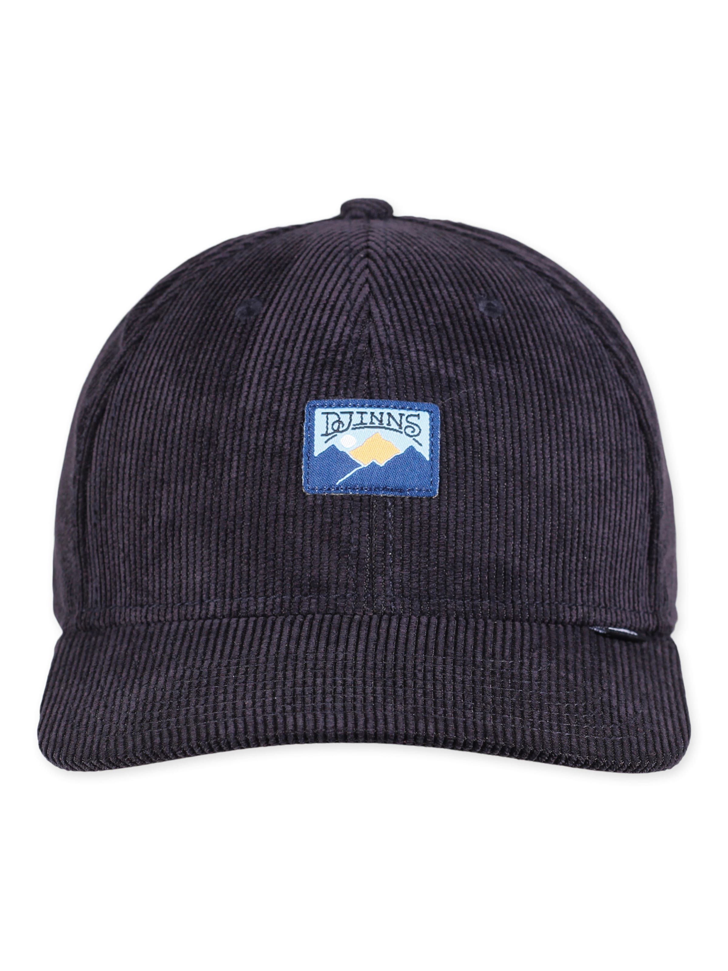 DJINNS Kšiltovka '6 Panel TrueFit' – černá: přední strana