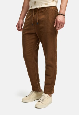 INDICODE JEANS Regular Broek 'Indie' in Bruin
