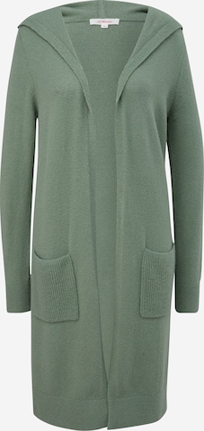 Cardigan s.Oliver en vert : devant