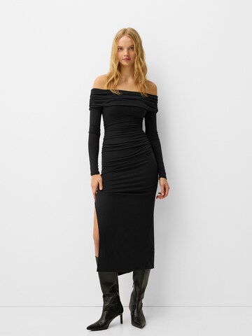 Bershka Dress in Black: front