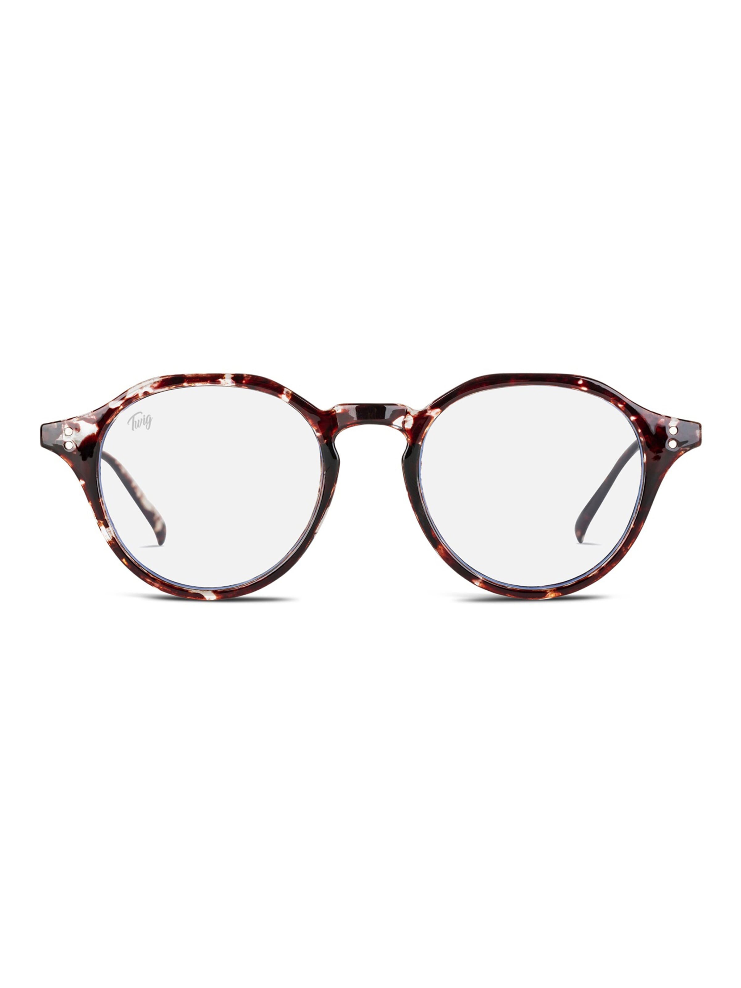 TWIG Concept Milano Glasses 'Langevin BlueLight' in Grey: front