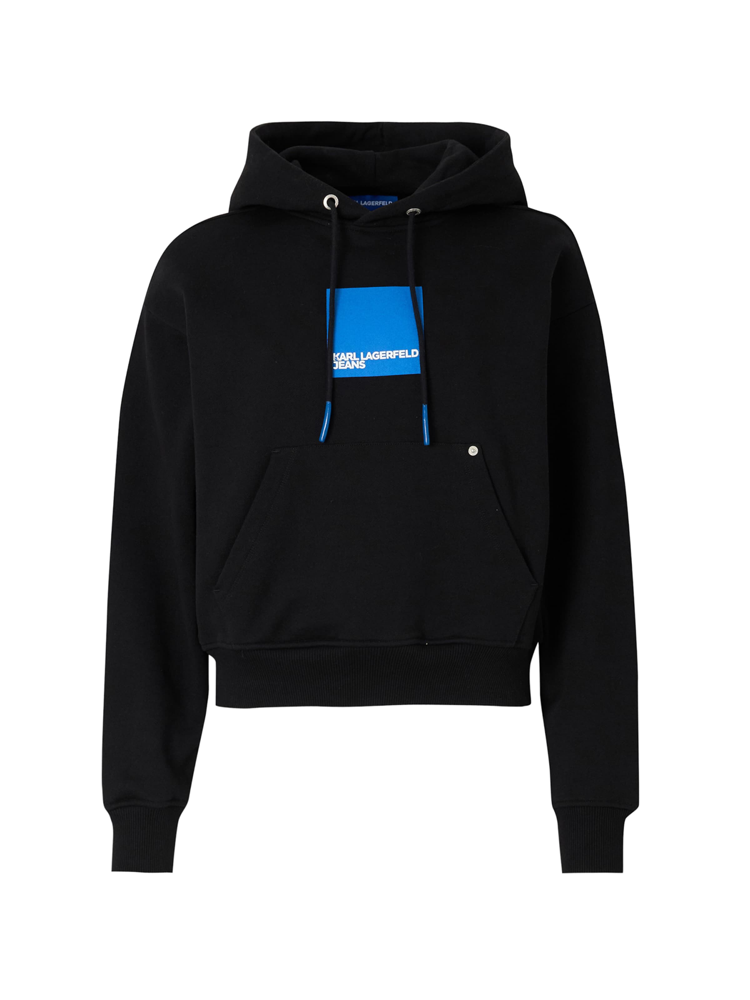 KARL LAGERFELD JEANS Dressipluus, värv must: eest vaates