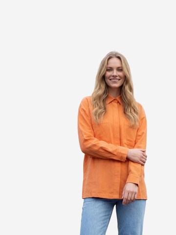 Maglietta di My fashion in arancione: frontale