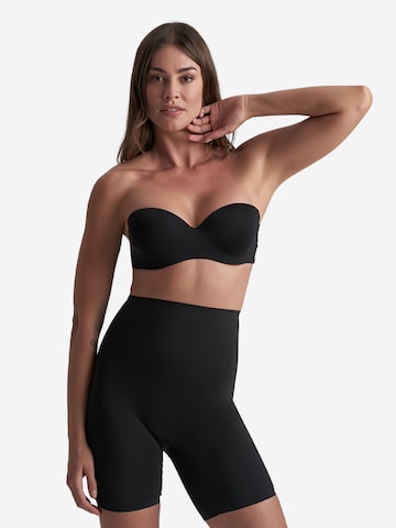 Bye Bra Shaping pant 'Waist Control High Waist Short' in Black: front