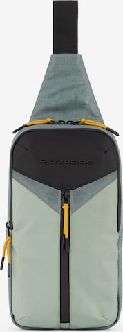 Borsa a tracolla 'Spike' di Piquadro in verde: frontale