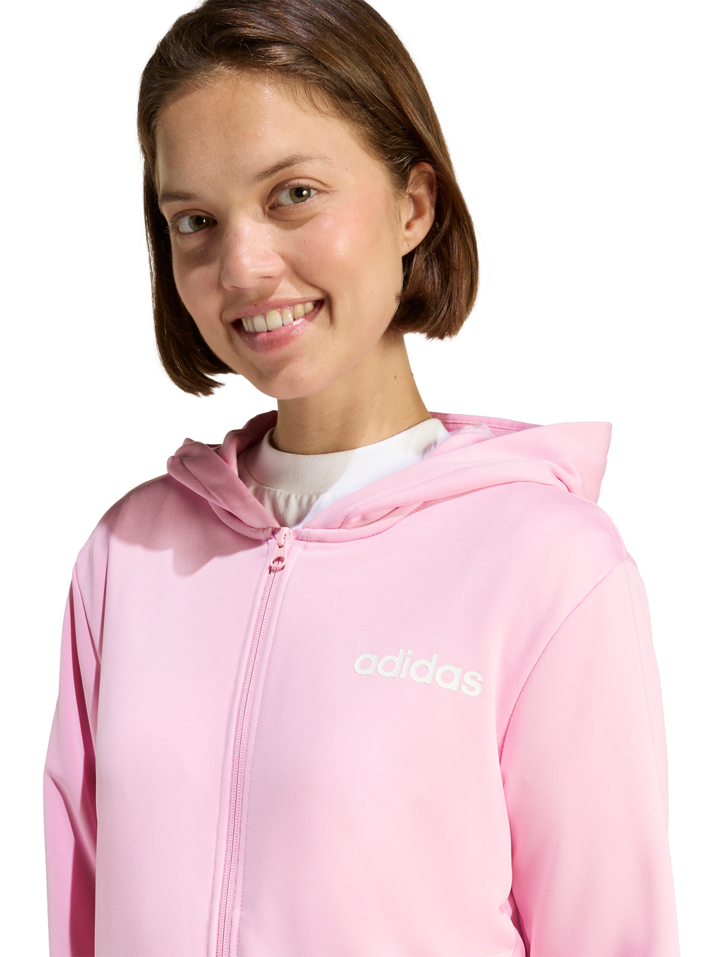 ADIDAS SPORTSWEAR Облекло за трениране 'Essentials' в розово