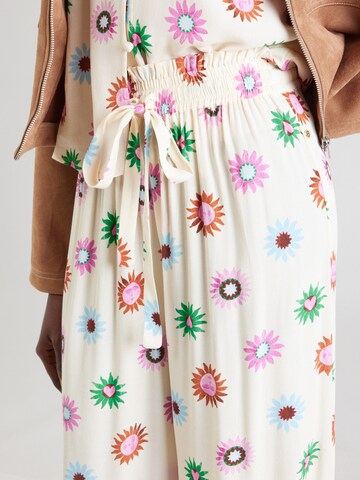 Fabienne Chapot Wide leg Broek 'Palapa' in Beige