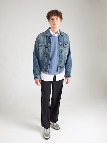 GAP Póló 'LS HVY CROP TEE' - kék