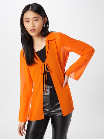 WEEKDAY Blouse 'Willow' in Oranje: voorkant