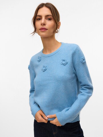 VERO MODA Свитер 'VMROSE' в Синий