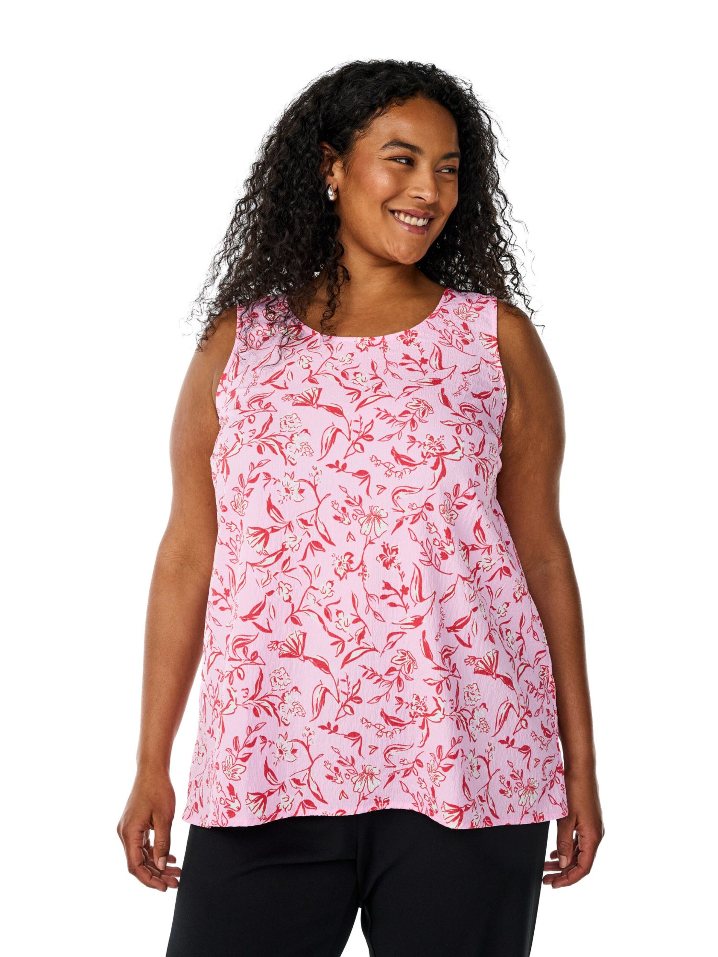 Chemisier 'Fltracy' Flash by Zizzi en rose : devant