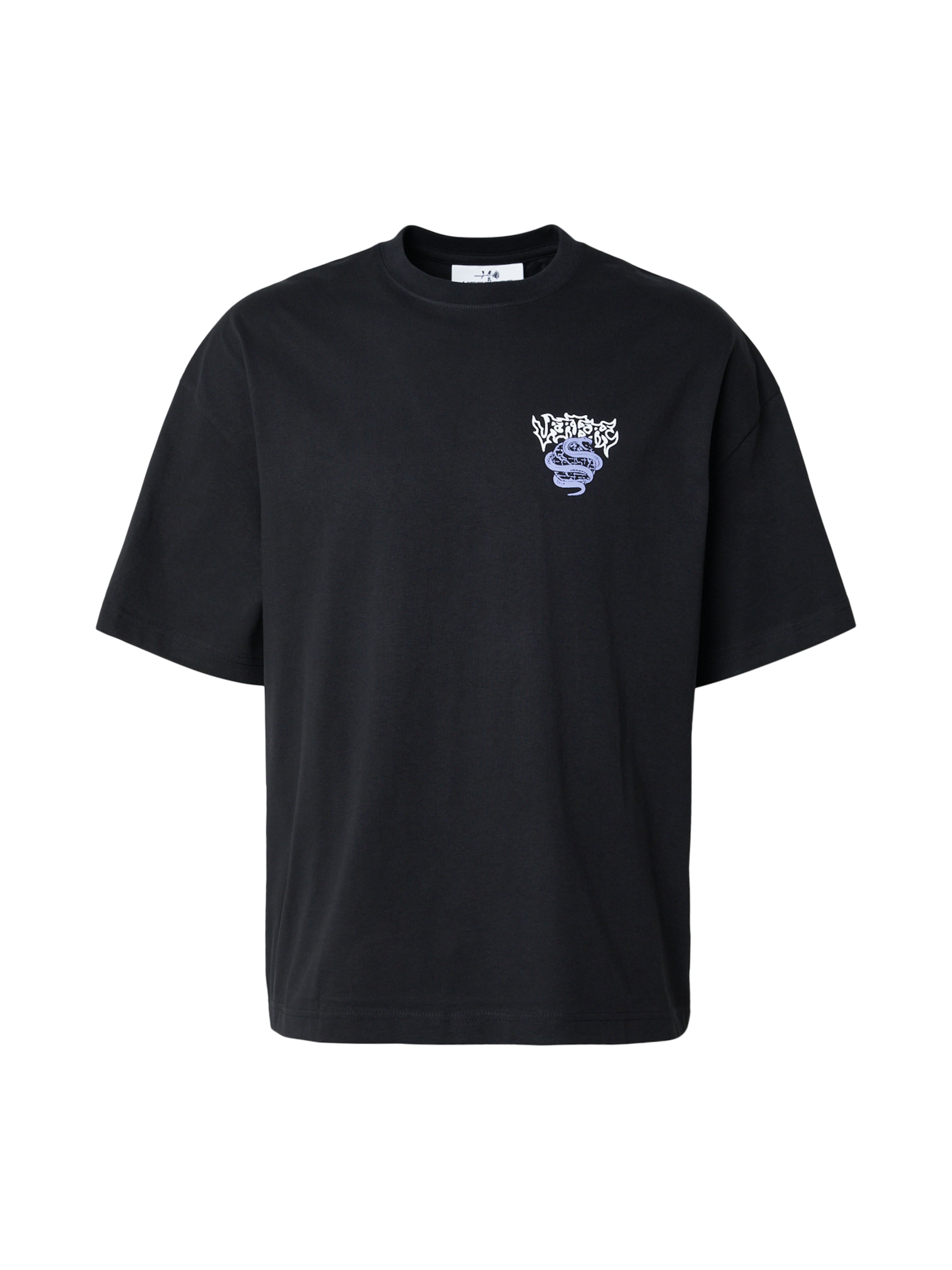 Vertere Berlin T-Shirt 'QUANTRA' in Schwarz: Vorderseite