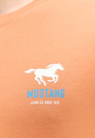 MUSTANG Shirt in Orange
