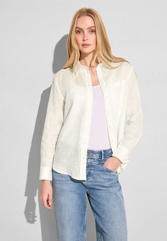 STREET ONE Blouse in White: front