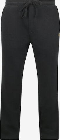 Regular Pantalon Lyle & Scott en noir : devant