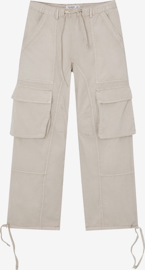 Pantaloni cu buzunare Pull&Bear pe nisipiu, Vizualizare produs