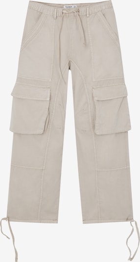 Pull&Bear Pantalon cargo en sable, Vue avec produit