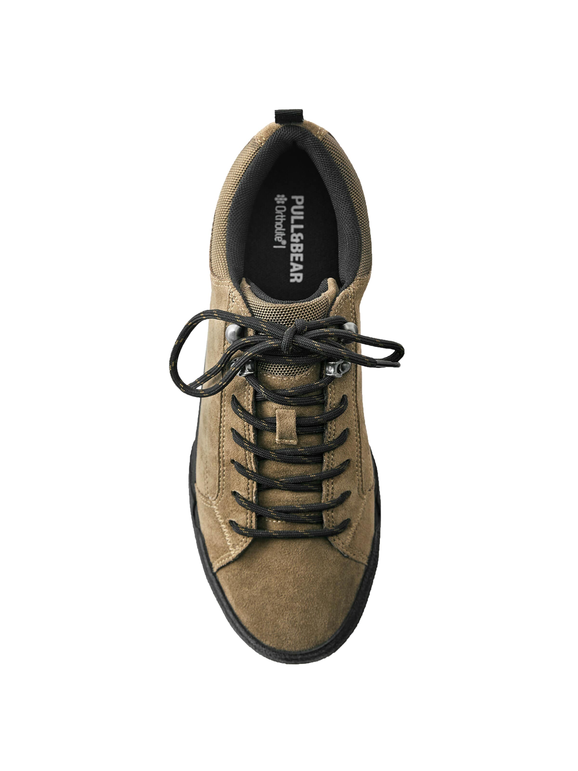 Pull&Bear Tenisky 'BAMBA' – hnědá