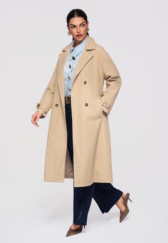 Ombre Tussenmantel in Grijs