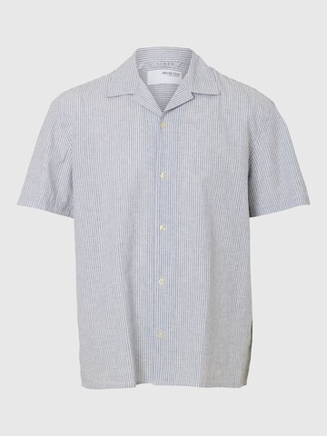 SELECTED Comfort fit Overhemd in Wit: voorkant