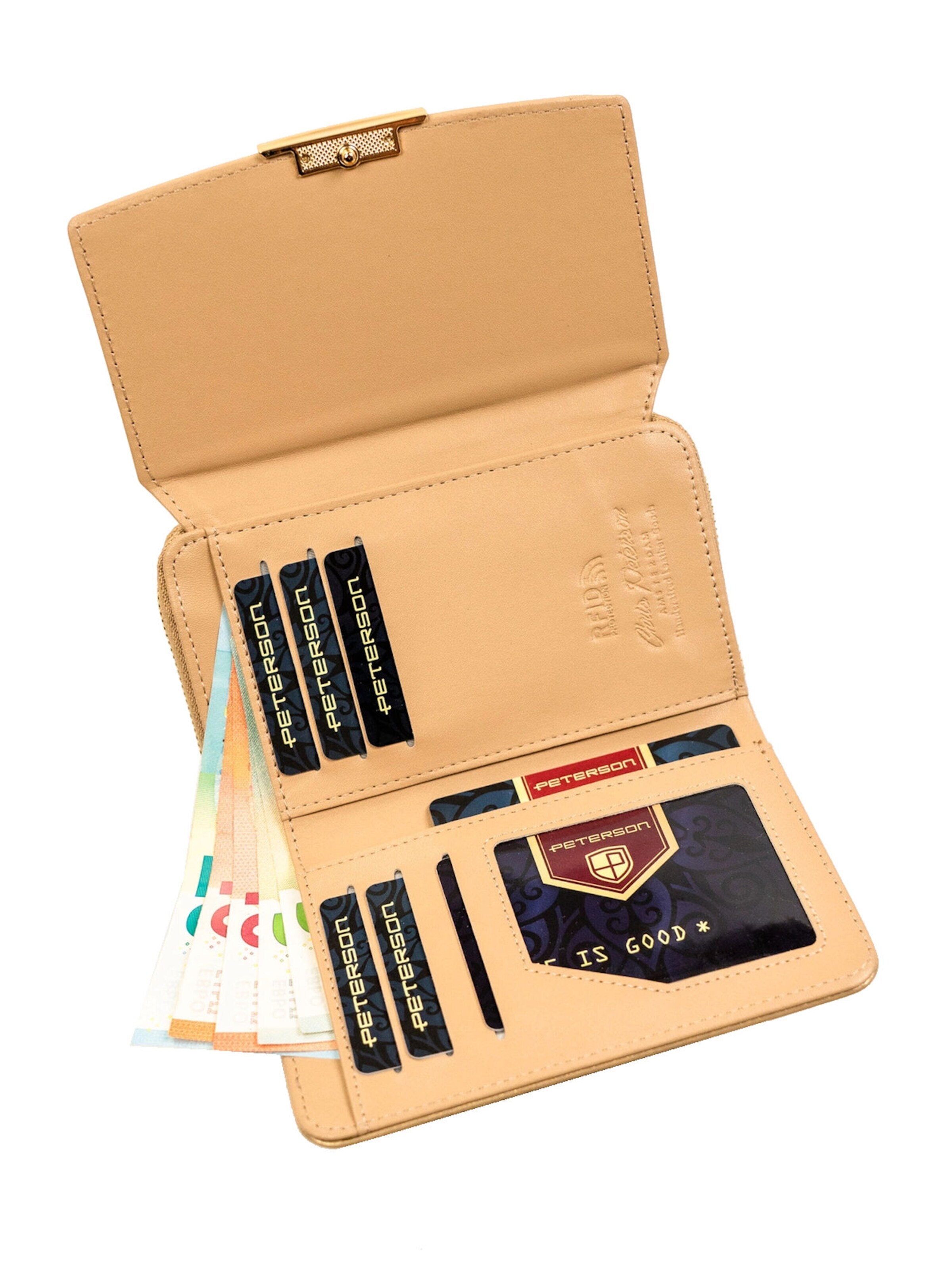 Tomshop24-7 Wallet 'Peterson Eco RFID' in Beige