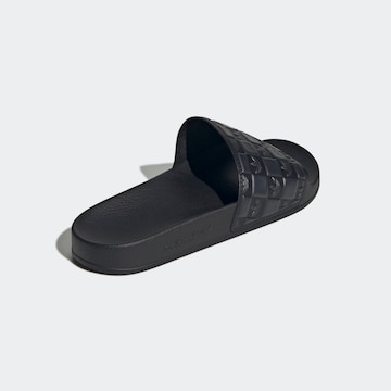 ADIDAS ORIGINALSNatikače s potpeticom 'ADILETTE' - crna boja