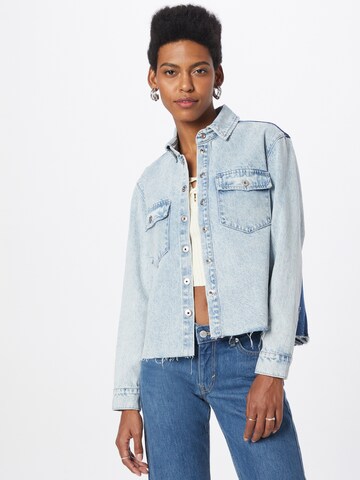 ONLY Bluza 'CATA' | modra barva: sprednja stran