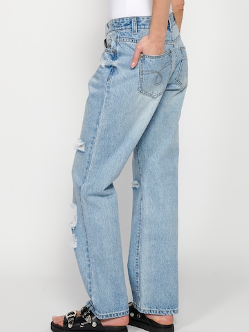 KOROSHI Loosefit Jeans in Blauw