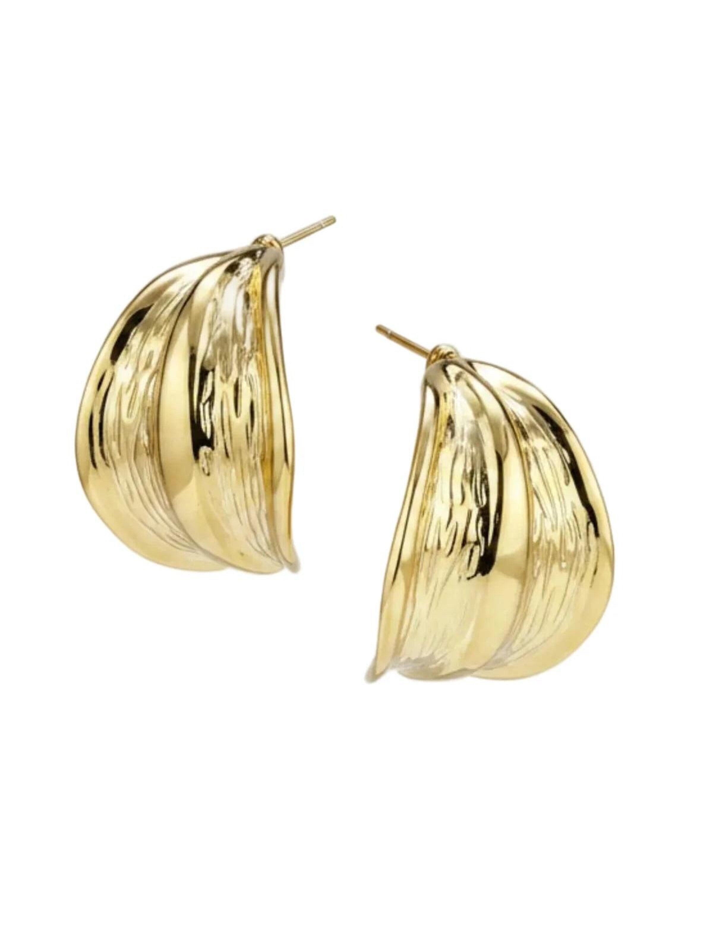 Boucles d'oreilles 'DANIELA' Cala Rose en or