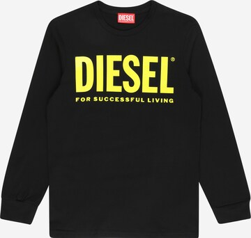 DIESEL Shirt in Zwart: voorkant