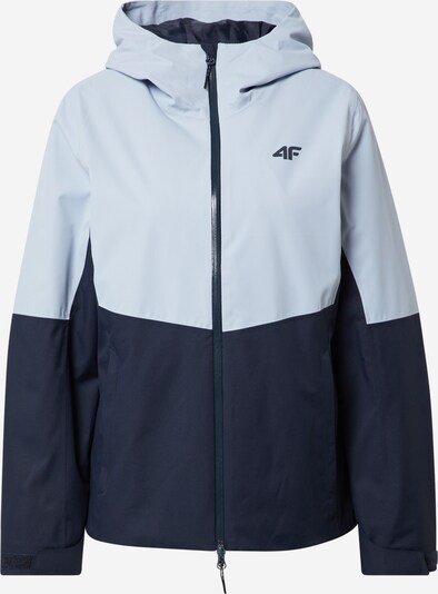 4F Veste outdoor en marine / bleu clair, Vue avec produit