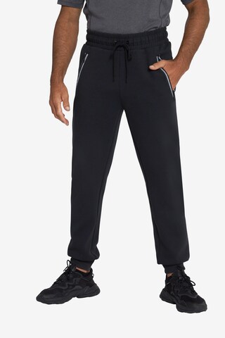 JAY-PI Regular Pants in Black: front