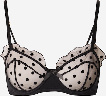 Balconnet Soutien-gorge LingaDore en noir : devant