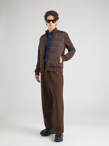 brūns Karl Lagerfeld Starpsezonu jaka