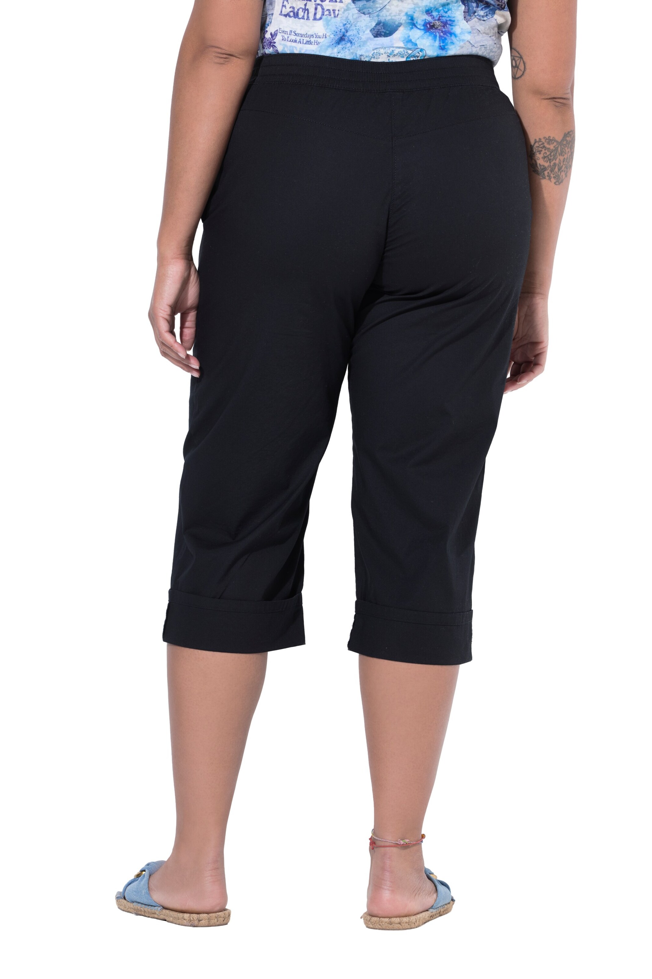 Angel of Style Regular Trousers in Black