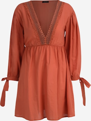 Trendyol Obleka | oranžna barva: sprednja stran