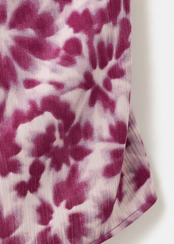 MANGO TEEN Top 'Hibiscot' in Pink