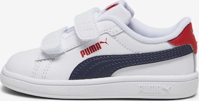 PUMA Baskets 'Smash 3.0 ' en bleu marine / rouge sang / blanc, Vue avec produit