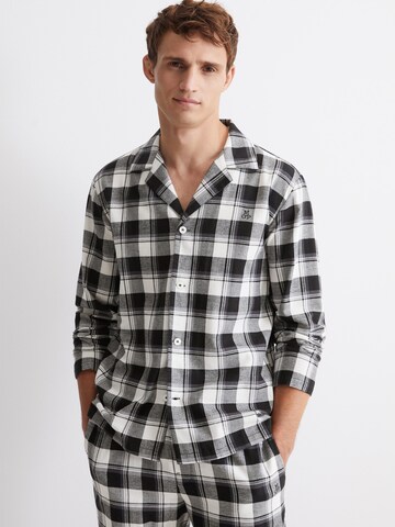 Marc O'Polo Shirt ' Homey Flanell ' in Black: front