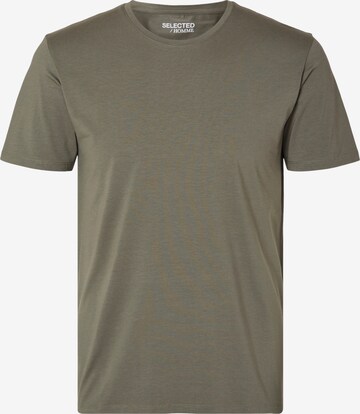 SELECTED HOMME Shirt in Green: front