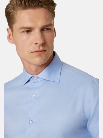 Coupe regular Chemise Boggi Milano en bleu