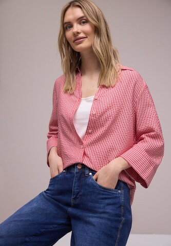 STREET ONE Blouse in Red: front