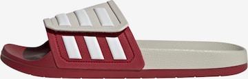 ADIDAS SPORTSWEAR Beach & Pool Shoes 'TND Adilette' in Red: front