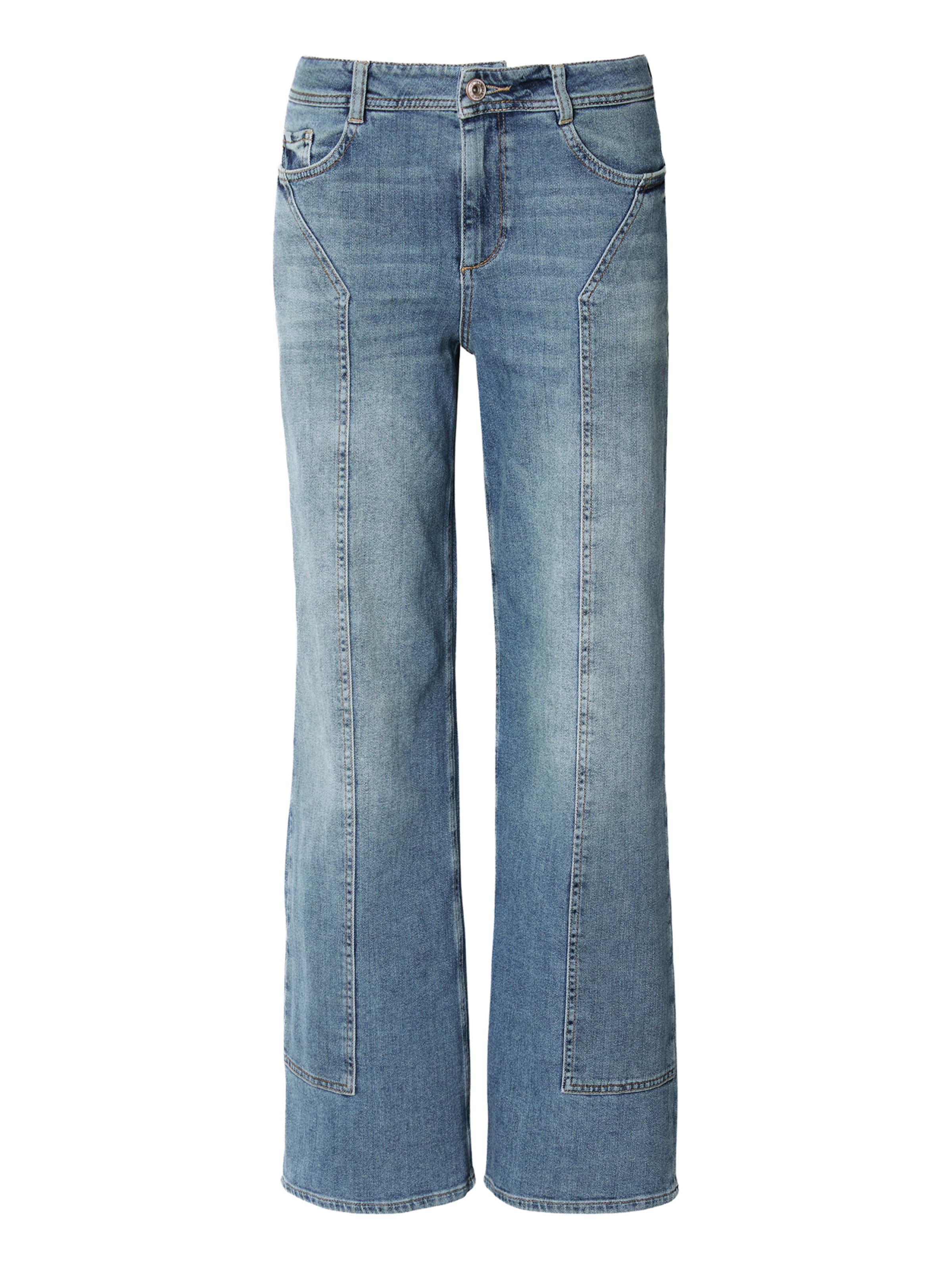 MOS MOSH Bootcut Džínsy 'MMDara' - Modrá: predná strana