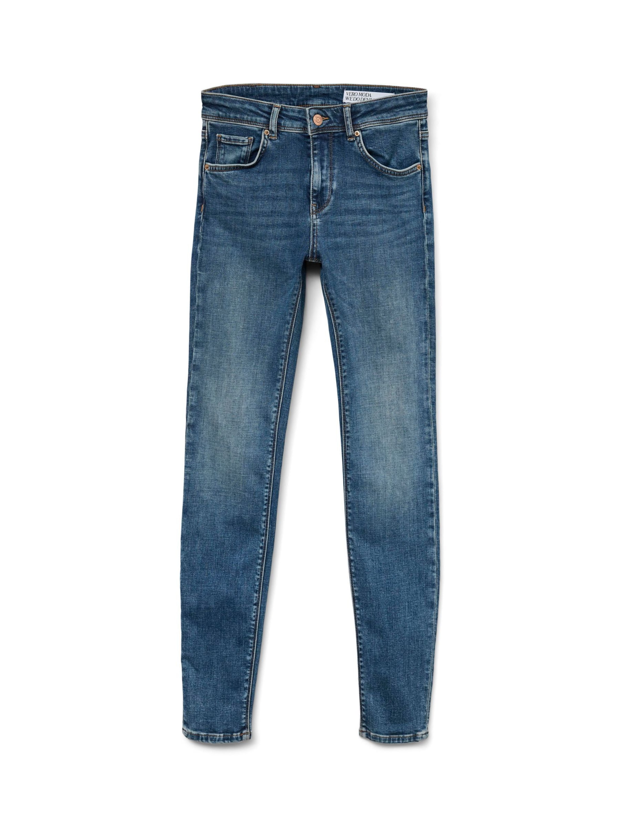 VERO MODA - Slimfit Vaquero 'VMLux' en azul: frente