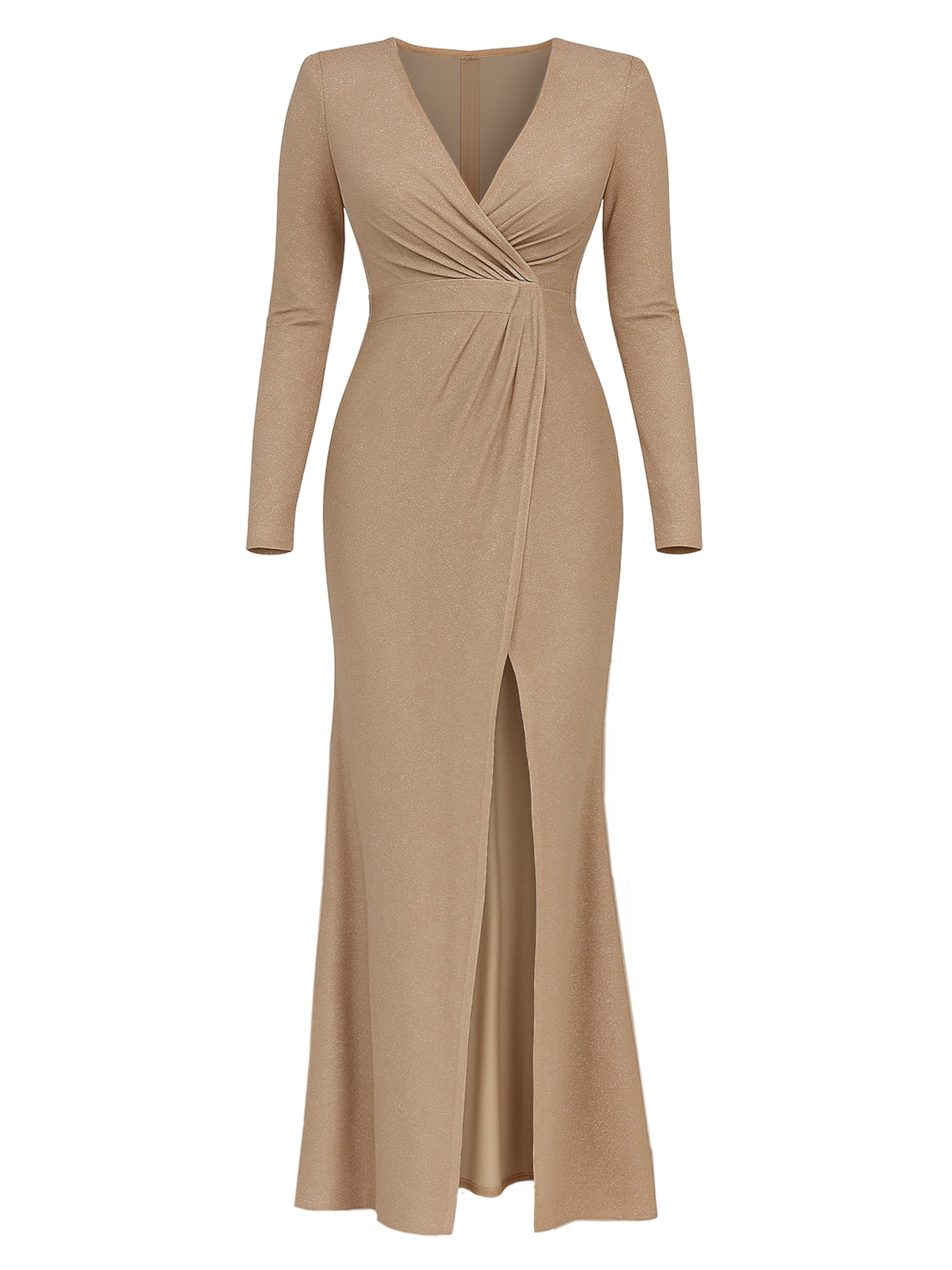 GODDIVA Robe de soirée en beige, Vue avec produit