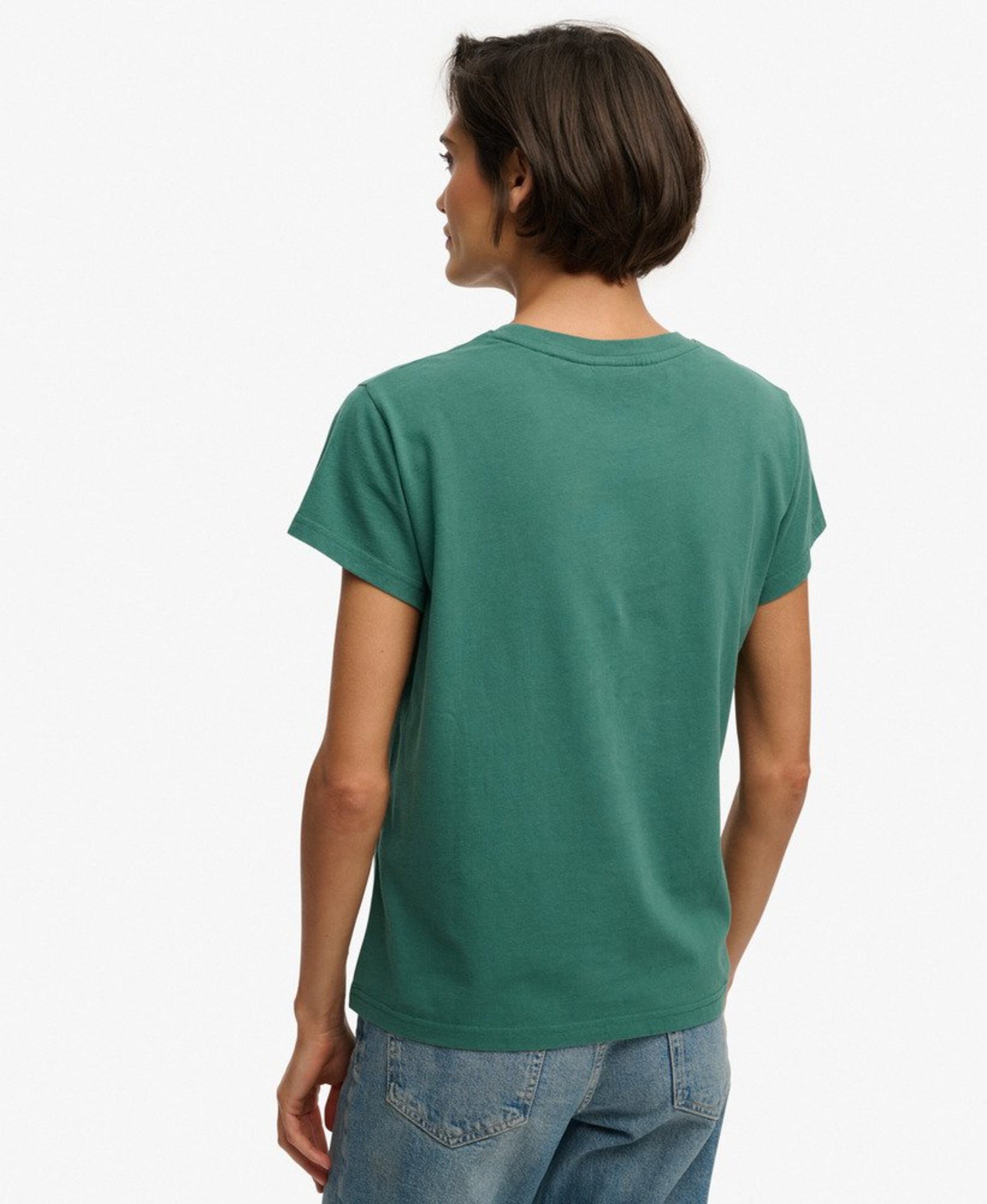 Superdry & Co Shirt 'Classic' in Groen